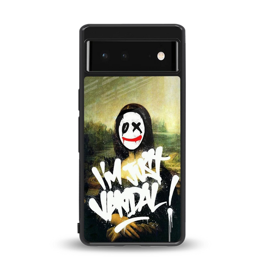Joker Lisa back phone cover | glass case for google pixel 6a