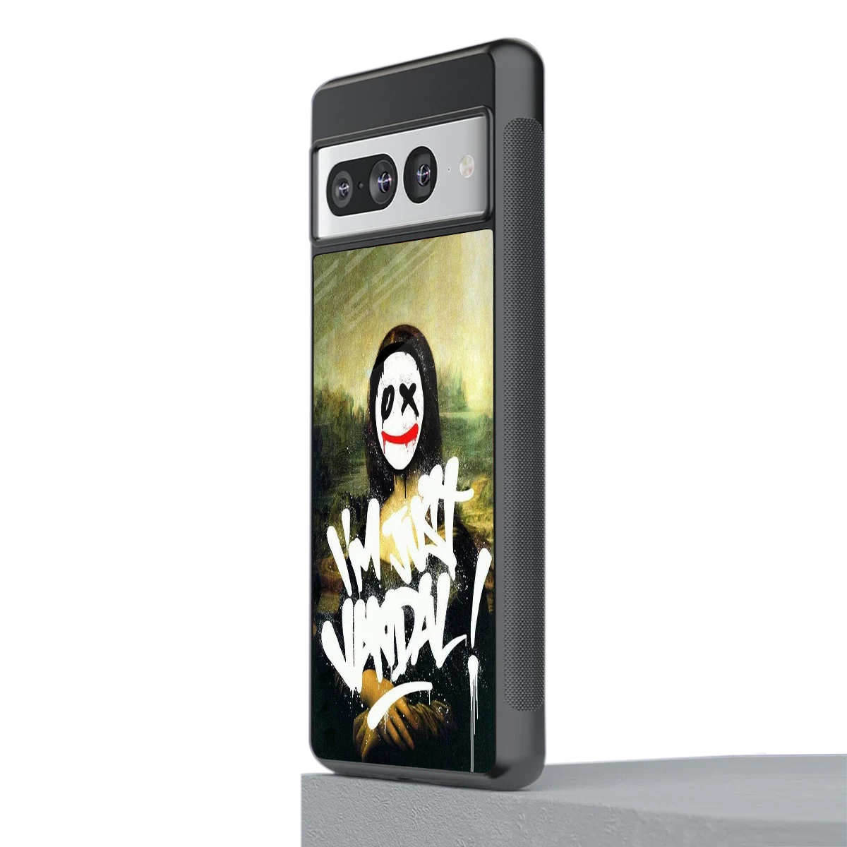 Joker Lisa stylish phone case for google pixel 7 pro | glossy glass and slim fit