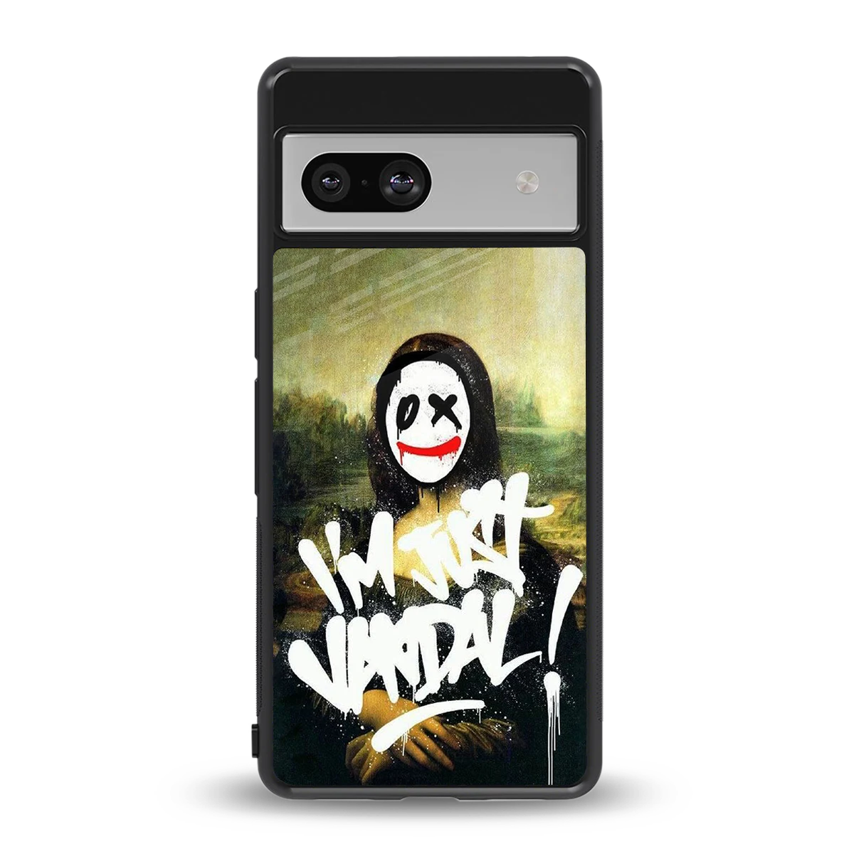 Joker Lisa back phone cover | glass case for google pixel 7