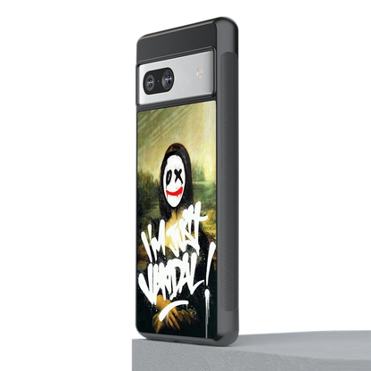 Joker Lisa stylish phone case for google pixel 7 | glossy glass and slim fit
