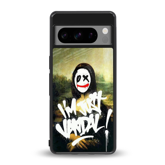 Joker Lisa back phone cover | glass case for google pixel 8 pro