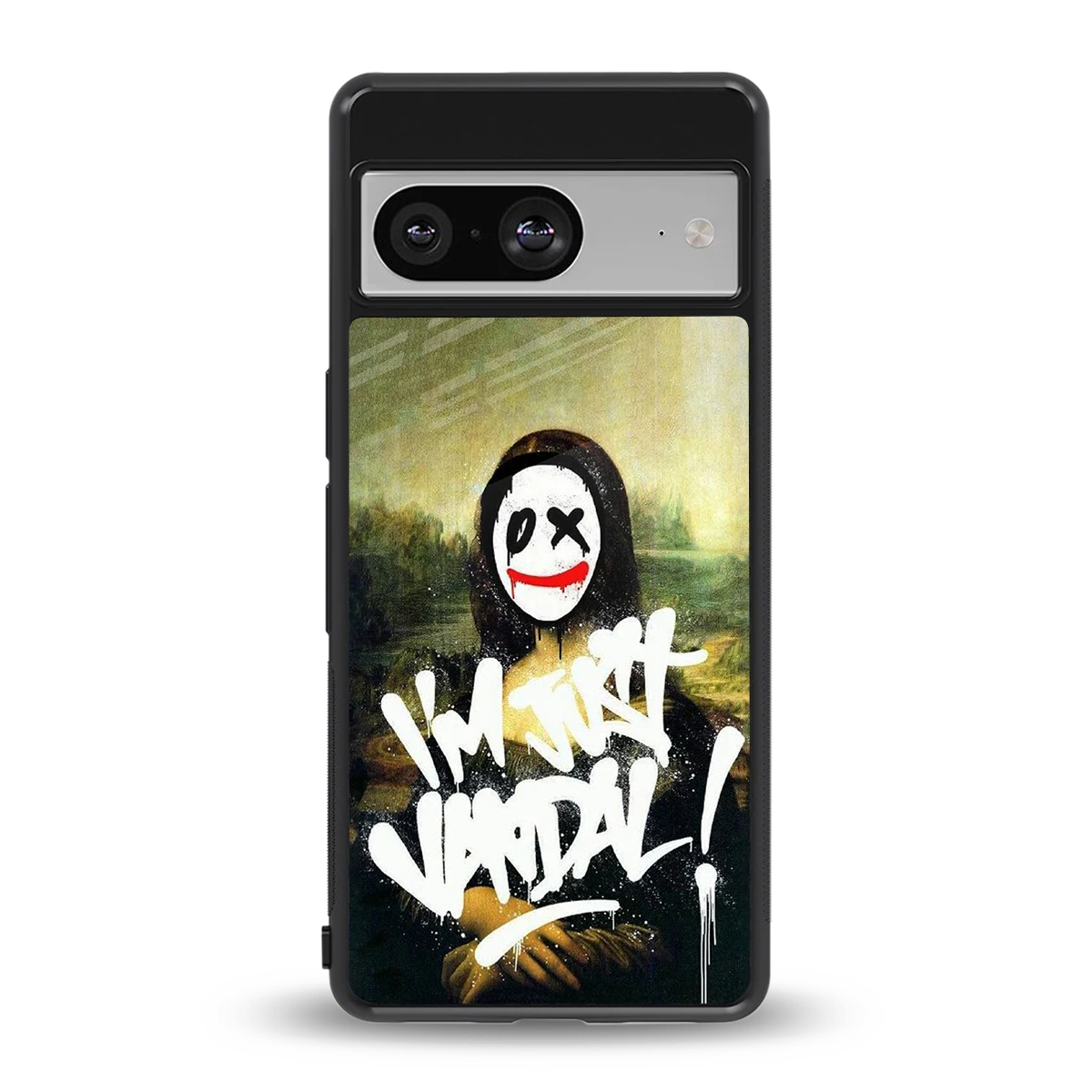 Joker Lisa back phone cover | glass case for google pixel 8