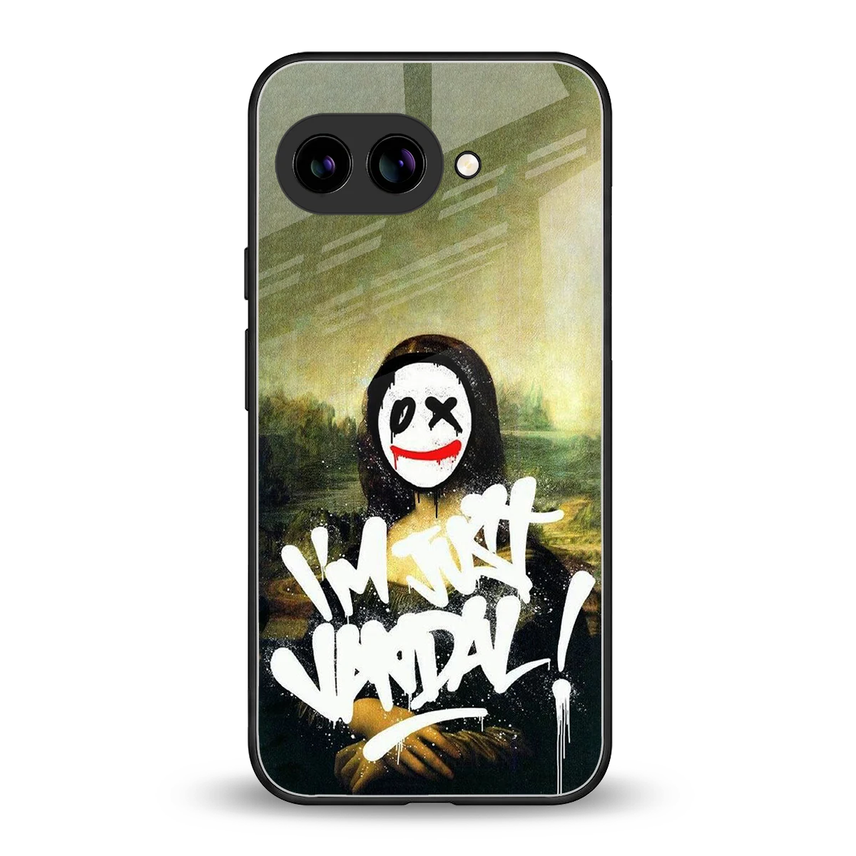 Joker Lisa back phone cover | glass case for google pixel 10a