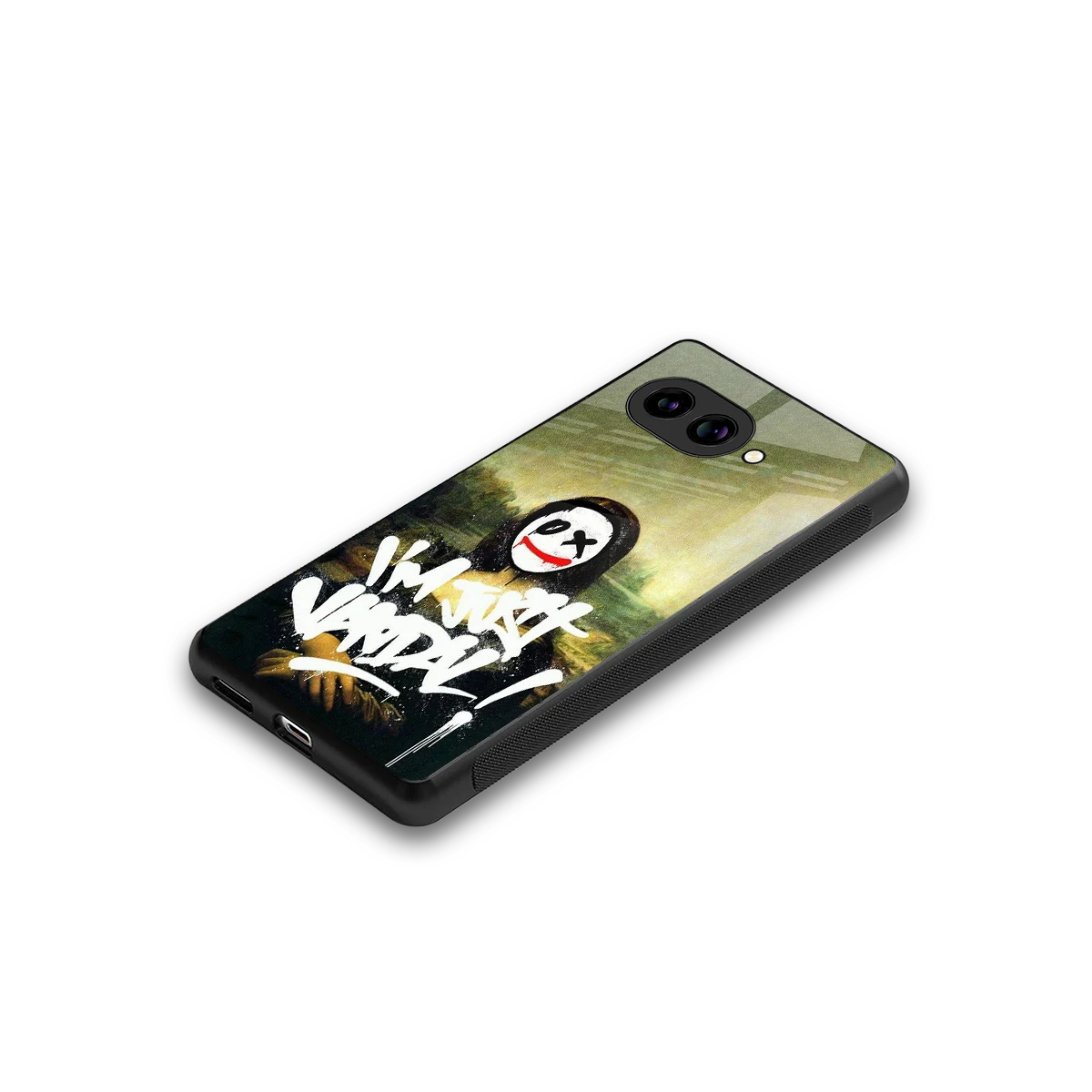 Joker Lisa stylish phone case for google pixel 10a | glossy glass and slim fit