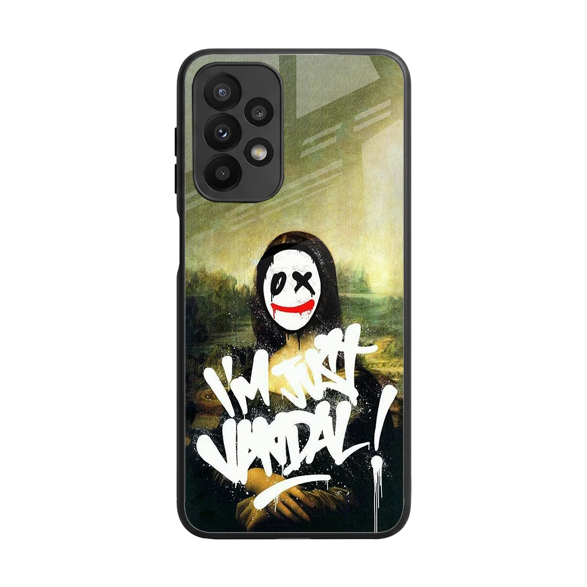Joker Lisa back phone cover | glass case for samsung galaxy a23