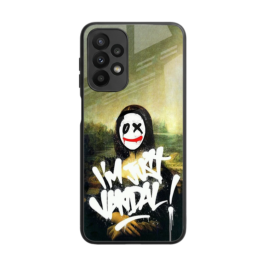 Joker Lisa back phone cover | glass case for samsung galaxy a23