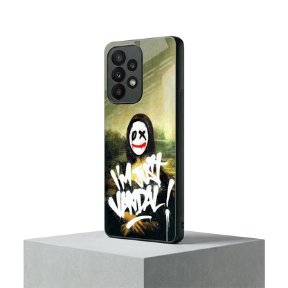 Joker Lisa samsung galaxy a23 mobile cover | shockproof glass phone case