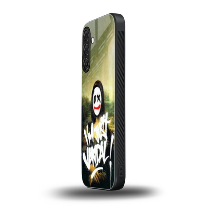 Joker Lisa samsung galaxy m35 5g mobile cover | shockproof glass phone case