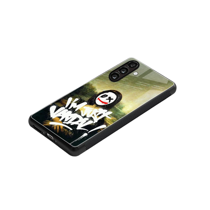 Joker Lisa stylish phone case for samsung galaxy m35 5g | glossy glass and slim fit