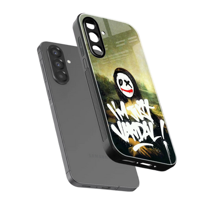Joker Lisa sleek samsung galaxy a36 5g cover with tempered glass back and TPU edges