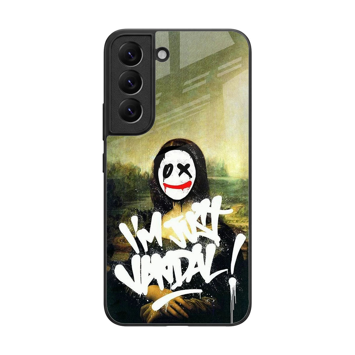 Joker Lisa back phone cover | glass case for samsung galaxy s22