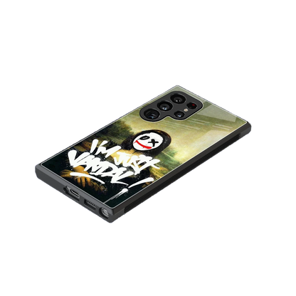 Joker Lisa stylish phone case for samsung galaxy s23 ultra | glossy glass and slim fit