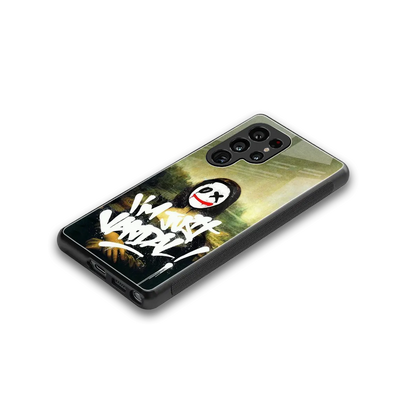 Joker Lisa stylish phone case for samsung galaxy s25 ultra | glossy glass and slim fit