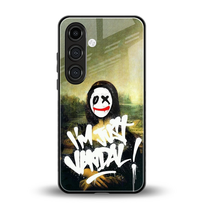 Joker Lisa back phone cover | glass case for samsung galaxy s24