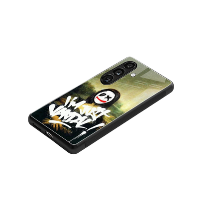 Joker Lisa stylish phone case for samsung galaxy s25 | glossy glass and slim fit