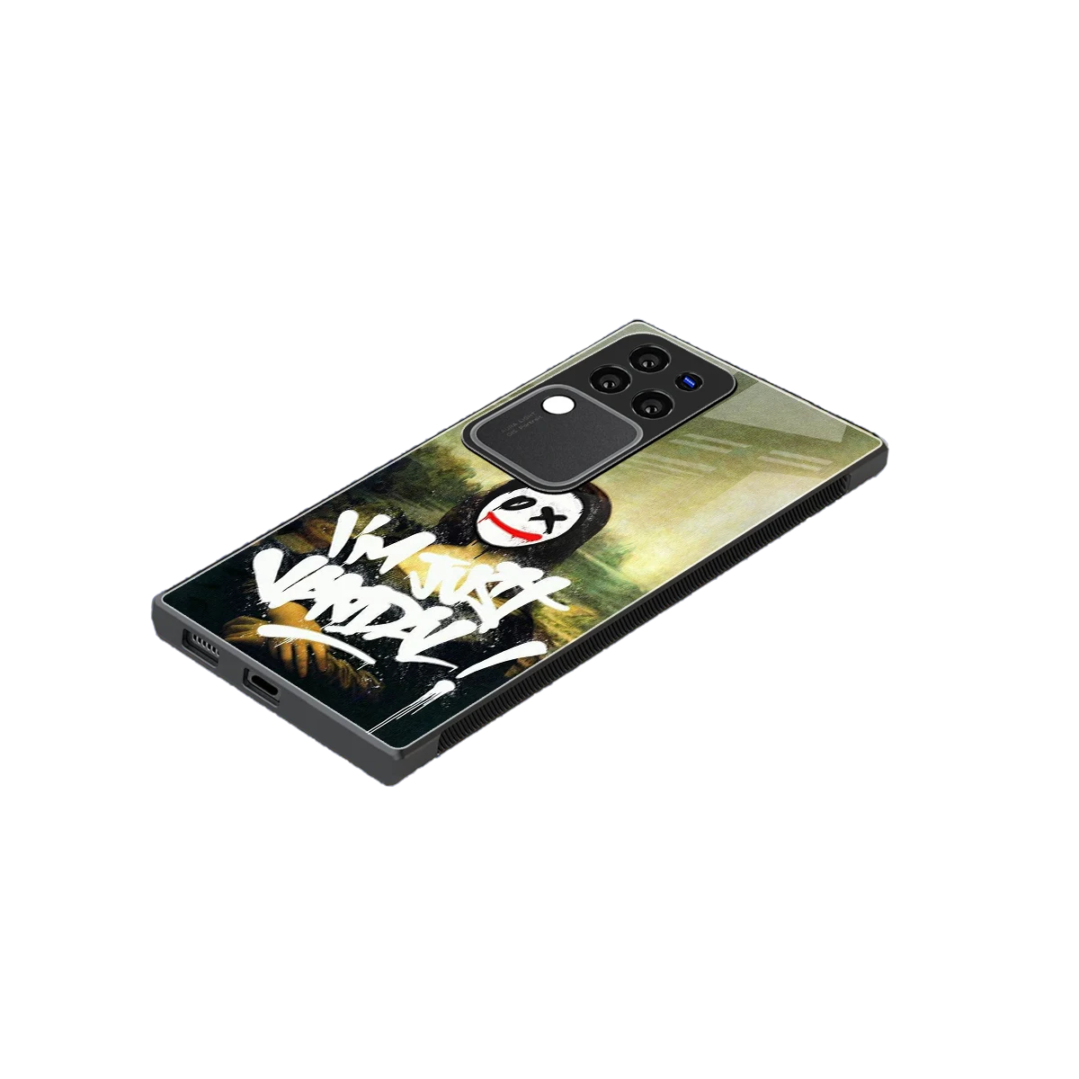 Joker Lisa stylish phone case forvivo v30 pro | glossy glass and slim fit