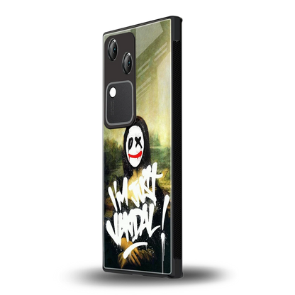 Joker Lisa vivo v30 mobile cover | shockproof glass phone case