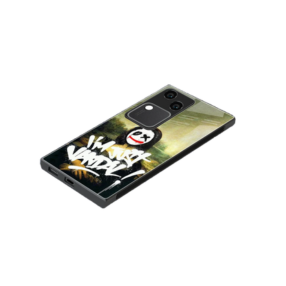 Joker Lisa stylish phone case for vivo v30 | glossy glass and slim fit