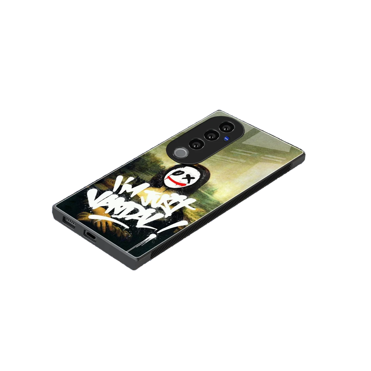 Joker Lisa stylish phone case for vivo v40 pro | glossy glass and slim fit