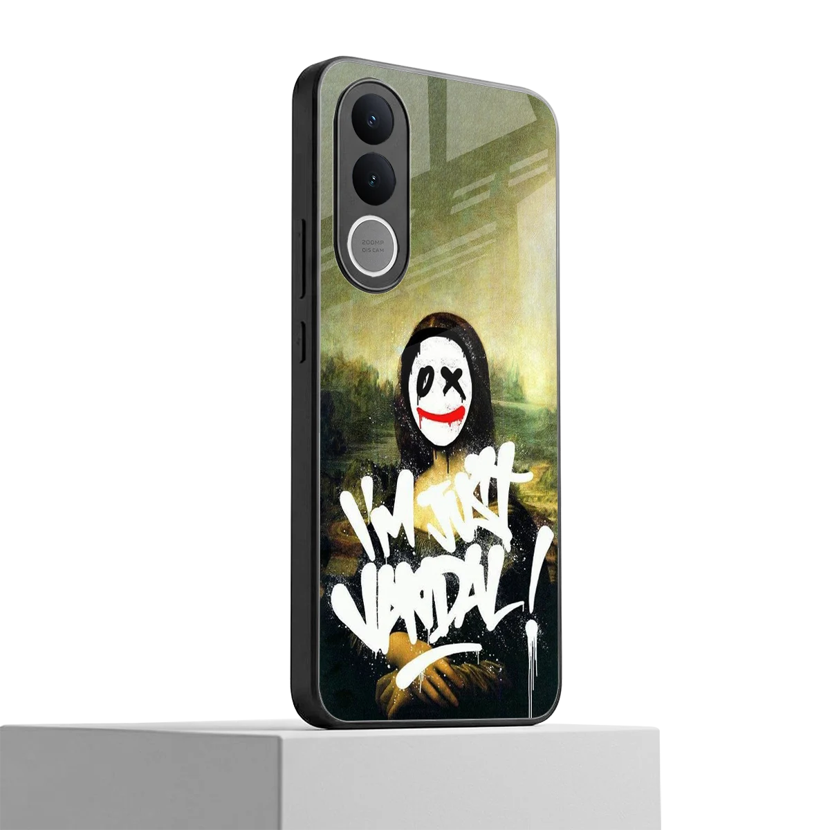 Joker Lisa vivo v70 fe mobile cover | shockproof glass phone case