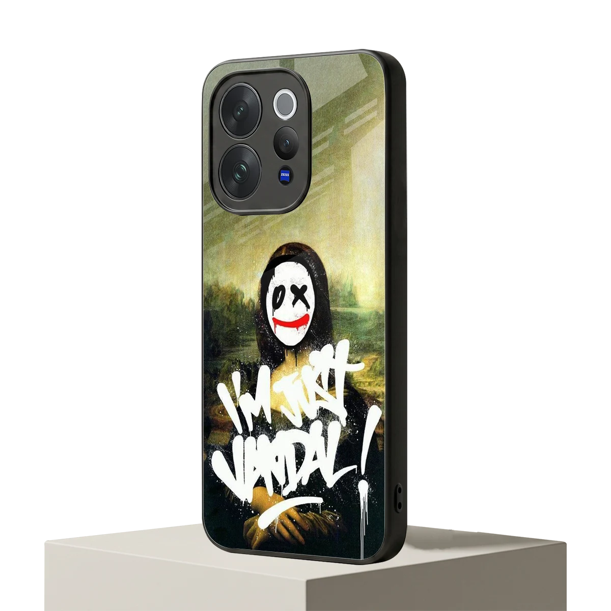 Joker Lisa vivo v70 mobile cover | shockproof glass phone case