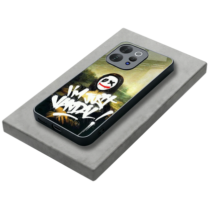 Joker Lisa stylish phone case for vivo v70 | glossy glass and slim fit