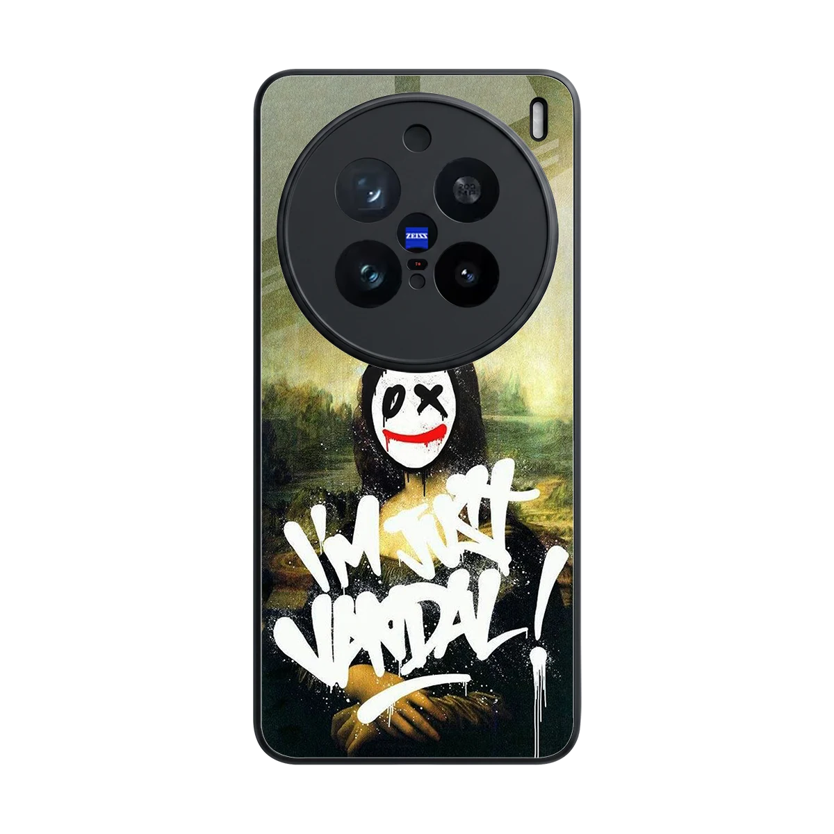 Joker Lisa back phone cover | glass case for vivo x200 pro