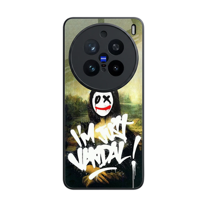 Joker Lisa back phone cover | glass case for vivo x200 pro