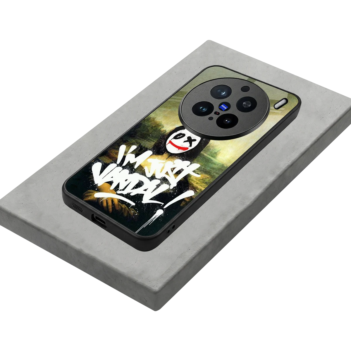 Joker Lisa stylish phone case for vivo x200 pro | glossy glass and slim fit