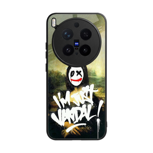 Joker Lisa back phone cover | glass case for vivo x300 pro