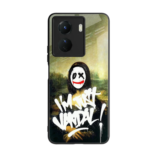 Joker Lisa back phone cover | glass case for vivo y16