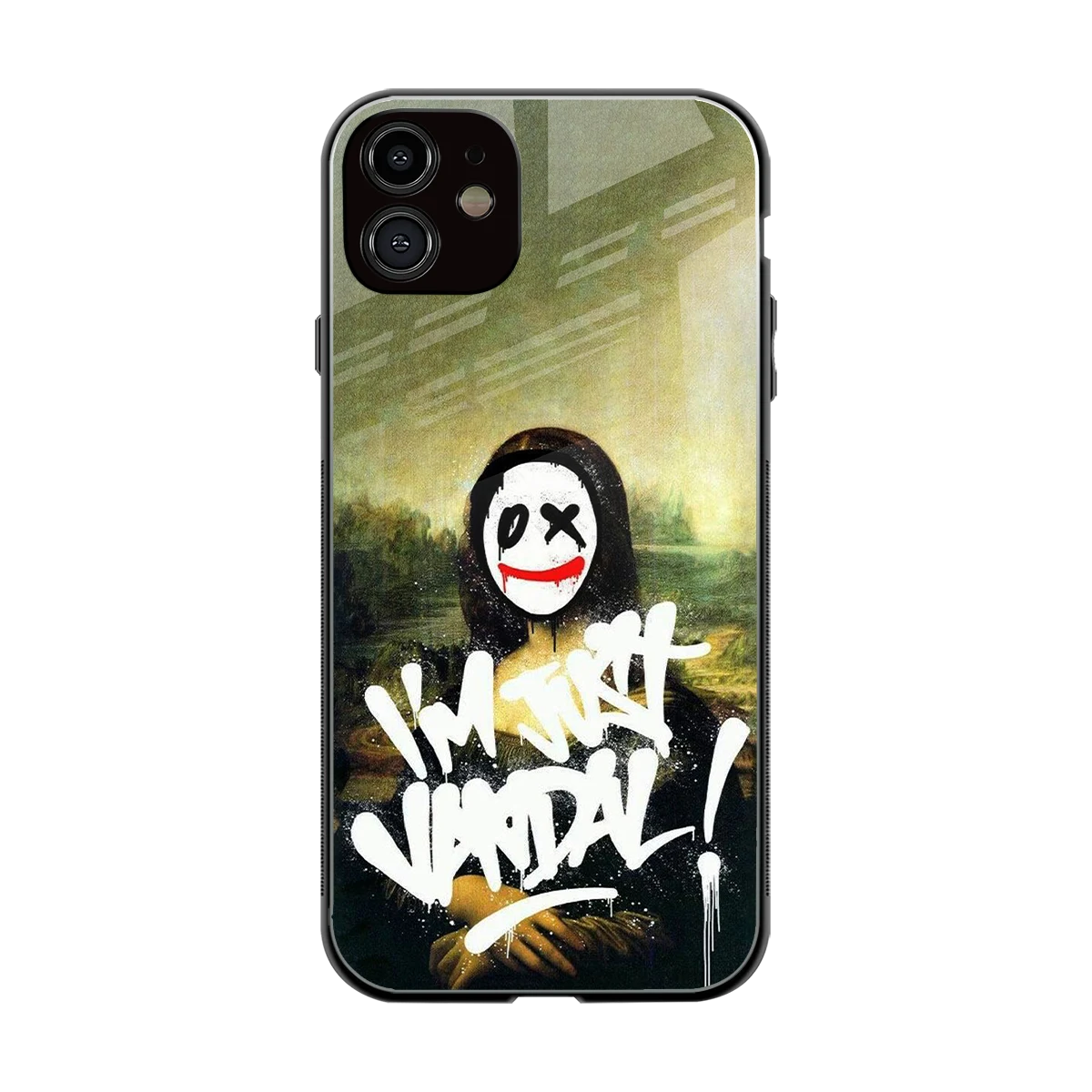 Joker Lisa back phone cover | glass case for iphone 11