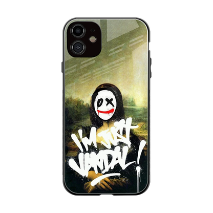 Joker Lisa back phone cover | glass case for iphone 11