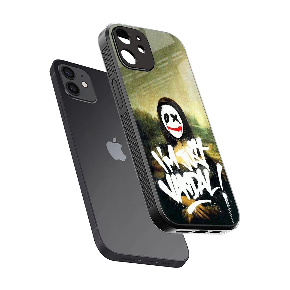 Joker Lisa sleek iphone 11 cover with tempered glass back and TPU edges