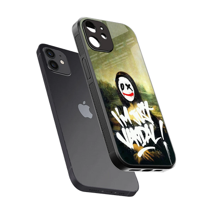 Joker Lisa sleek iphone 11 cover with tempered glass back and TPU edges