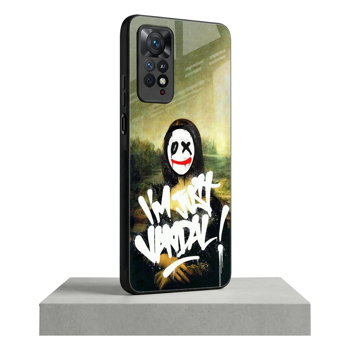 Joker Lisa redmi note 11 pro mobile cover | shockproof glass phone case