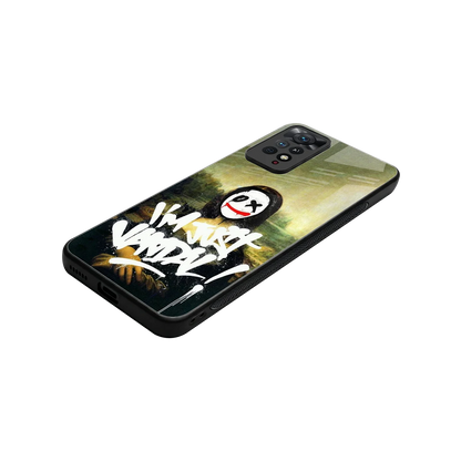 Joker Lisa stylish phone case for redmi note 11 pro | glossy glass and slim fit