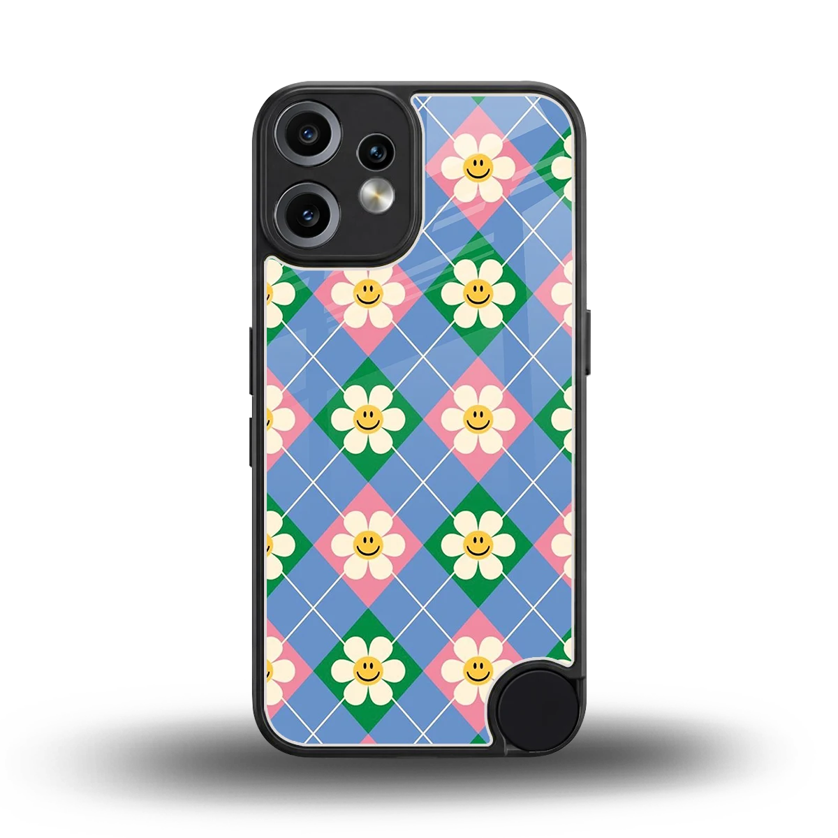 Joy Petals back phone cover | glass case for cmf nothing phone 2 pro