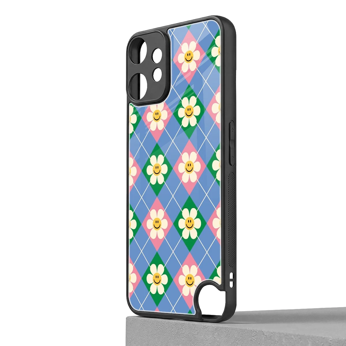 Joy Petals cmf nothing phone 2 pro mobile cover | shockproof glass phone case