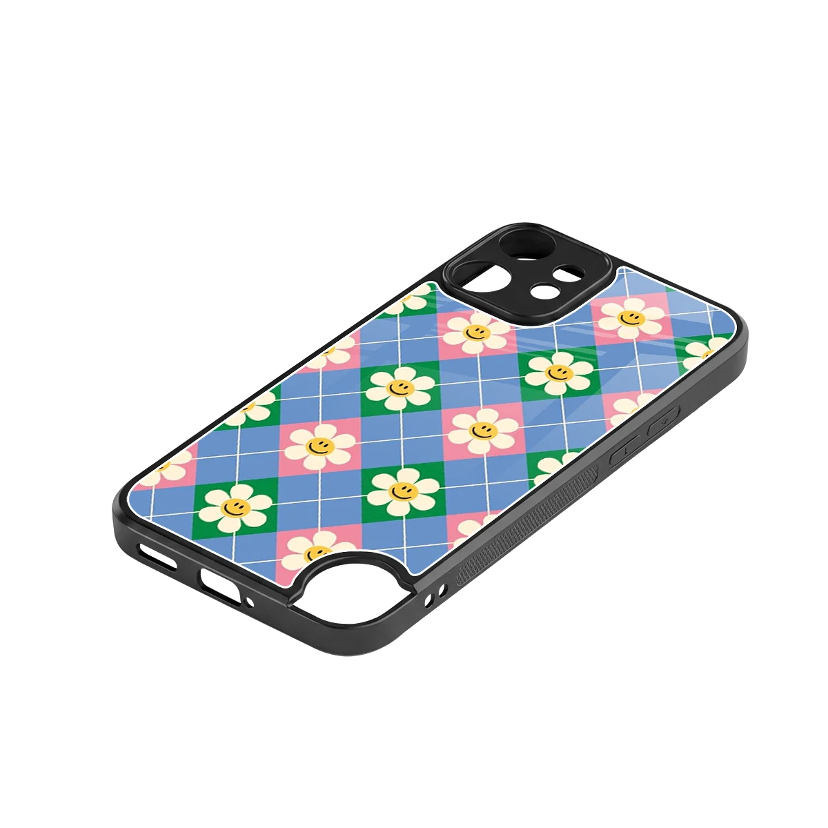 Joy Petals stylish phone case for cmf nothing phone 2 pro | glossy glass and slim fit