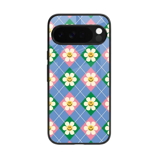 Joy Petals back phone cover | glass case for google pixel 10 pro xl