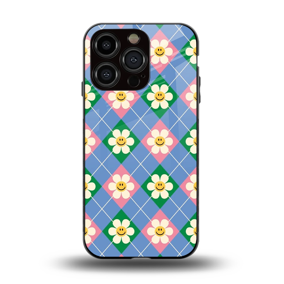 Joy Petals back phone cover | glass case for iphone 13 pro