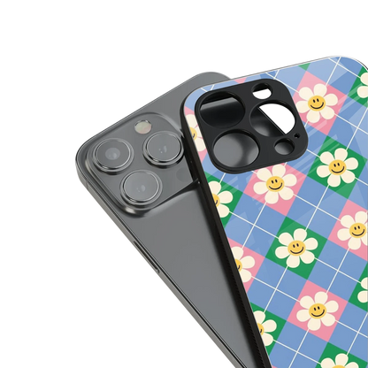 Joy Petals stylish phone case for iphone 13 mini | glossy glass and slim fit