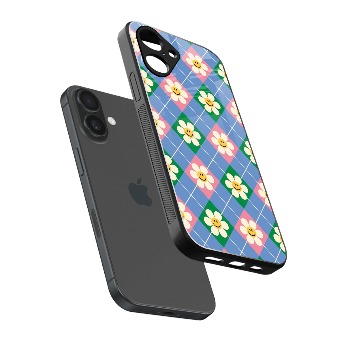 Joy Petals Phone Case for Iphone 16 | Glass Case