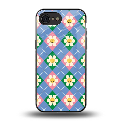Joy Petals back phone cover | glass case for iphone 16e