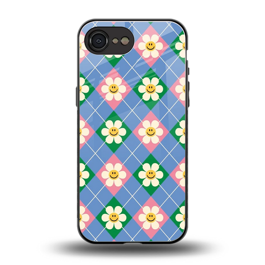 Joy Petals back phone cover | glass case for iphone 16e