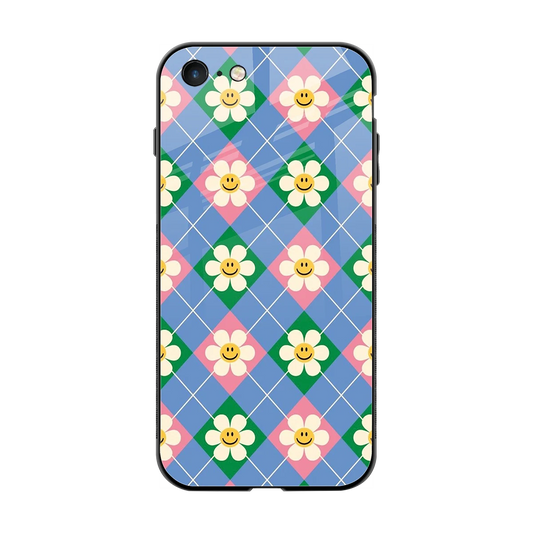 Joy Petals back phone cover | glass case for iphone 7