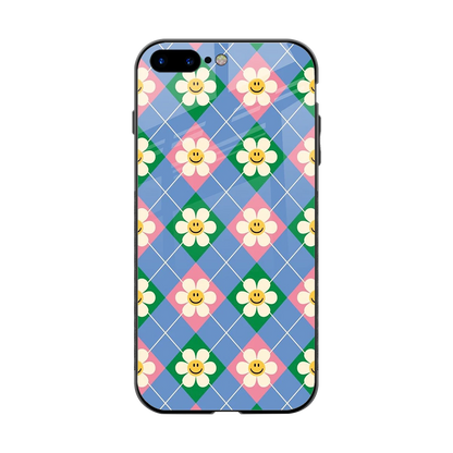 Joy Petals back phone cover | glass case for iphone 8 plus