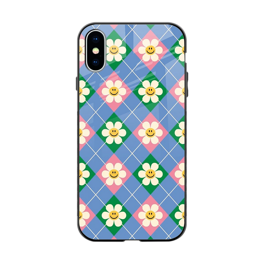 Joy Petals back phone cover | glass case for iphone xs