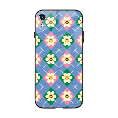 Joy Petals back phone cover | glass case for iphone xr